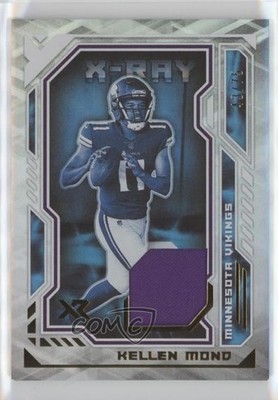 2021 Panini XR X-Ray Swatches /75 Kellen Mond #XSW-KMO Rookie RC 0cz