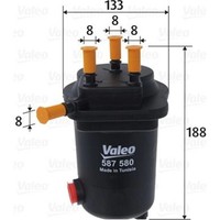 Valeo 587580 Kraftstofffilter FüR Renault Clio Kangoo Thalia BB CB SB0 1 2 LU