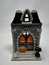 Bath Body Works Haunted House Halloween Liquid Soap Dispenser Holder Black Cat