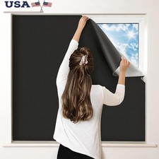 100 Blackout Portable Window Blinds No Drill DIY Shades Bedroom Nursery Travel