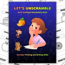 Word Scramble Worksheets for Kids | Fun Print...