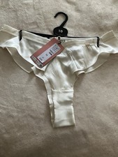 M&S Rosie Autograph French Style Knickers 100% Silk Either Size 10 Brand-New
