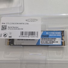 Origin Storage Inception TLC830 Pro 256B NVMe M.2 2280 PCIe 3.0 SSD ? Brand New
