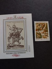 timbres magyar n39 année 1978 1feuillet + 1 timbres