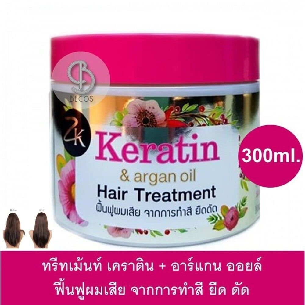 ZK Natural Keratin & Argan Oil Treatment Nourish Damaged ZK Natural Keratin & Argan Oil Treatment Nourish Damaged