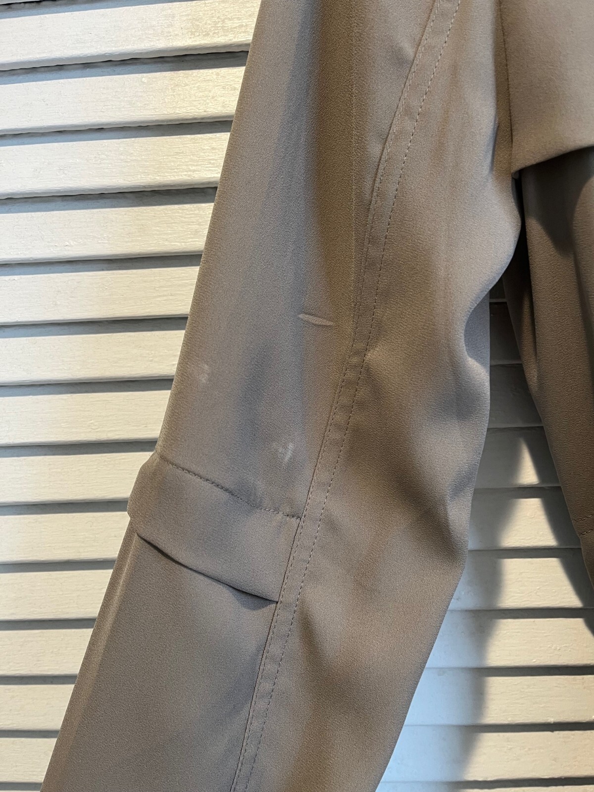 BABATON Beige Polyester Sheer Lined Jacket sz.XS - image 6