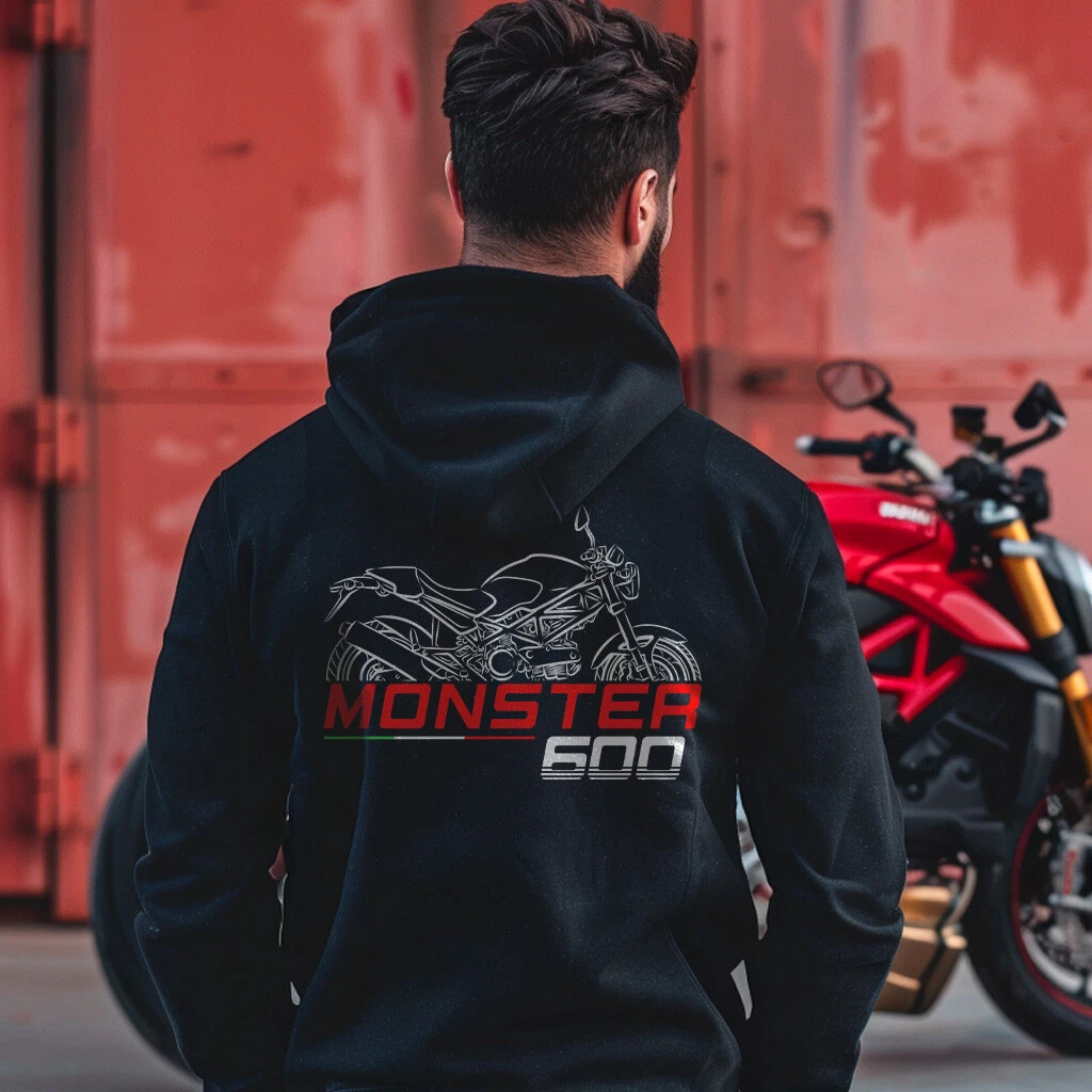 Ducati Monster 600 1995-2001 - Motorcycle Hoodie Pullover for Riders