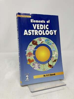 Elements of Vedic Astrology Volume 2 by Dr K S Charak First 1st Ed VG ...
