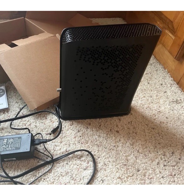 Hitron CODA5519 Cable Modem Router WiFi w/ Power