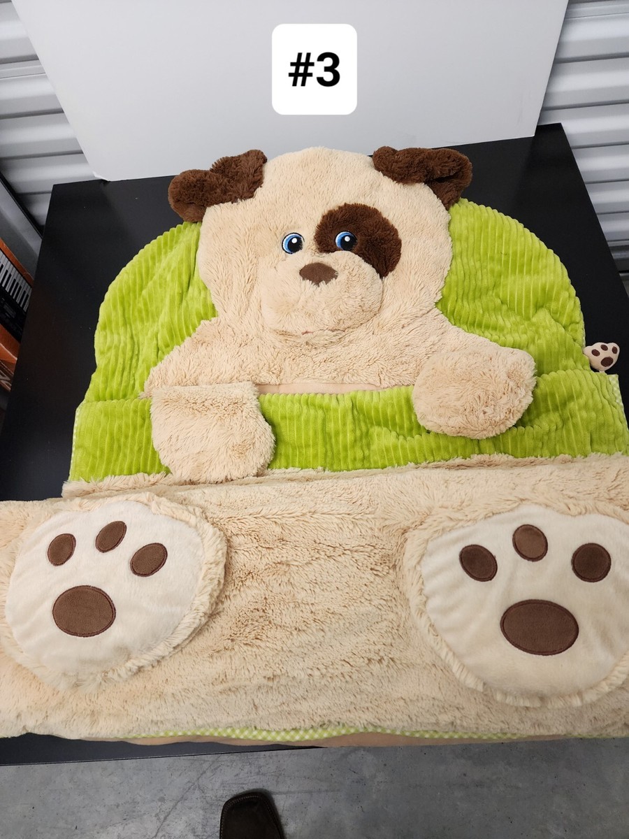 Costco Kids Animal Head Slumber Plush Sleeping Bag Monkey Or Bear