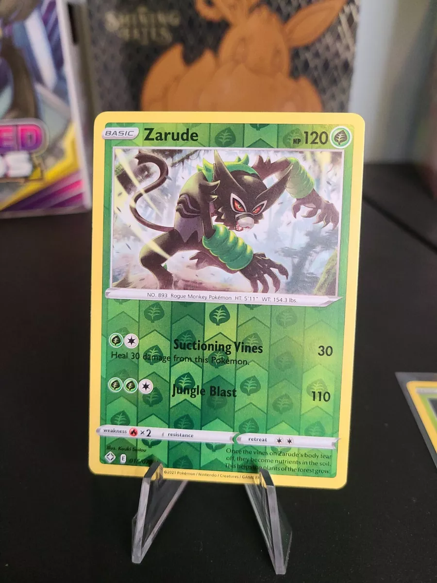 Zarude - Shining Fates Reverse Holo - Pokemon