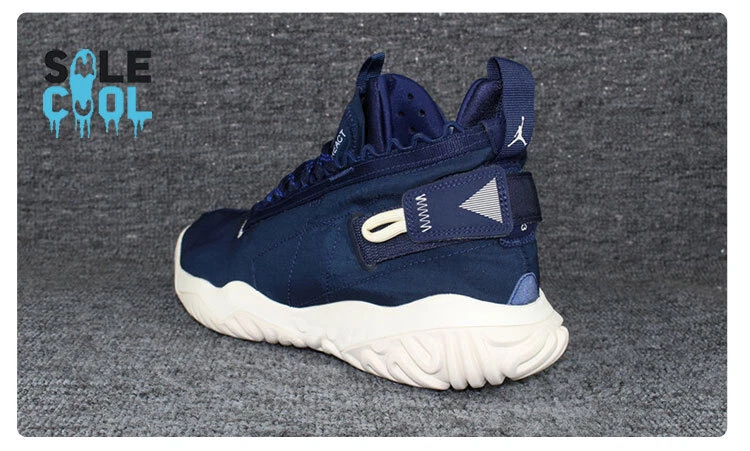 Nike Air Jordan Proto React Midnight Navy Basketball Men’s Shoes BV1654-400 - Изображение 4 из 4