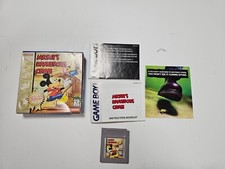 MICKEY'S DANGEROUS CHASE Players Choice Gameboy Complete In Box CIB Game Boy