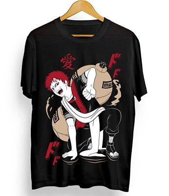 Gaara T-Shirt Kanji Of The Sand Naruto Uzumaki Shippuden