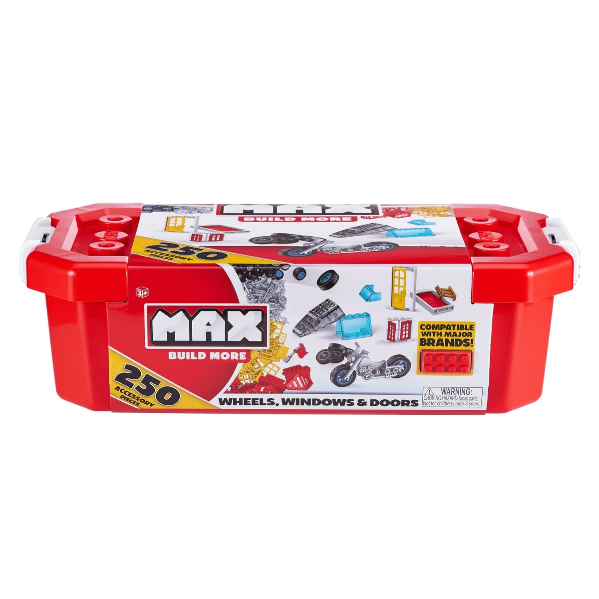プルマモア　2本set Max Build More Premium Building Bricks Accessories and Wheels Set
