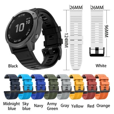Watch Strap Wristband Bracelet Breathable Sweatproof for for Fenix 6X/5X/3 for