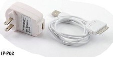USB to AC Adapter for iPhone or iPod w/ 3ft. Synch  Charge Cable Combo Pack