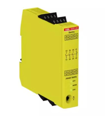 ABB Safety Relay Modules Sentry SSR10M 24VAC/VDC New Free Ship