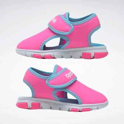 Reebok Mädchen Wave Glider III Sandalen - pink/C7.5 EU24.5