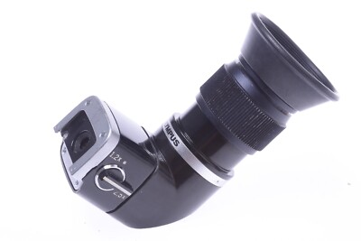 OLYMPUS OM ANGLE FINDER 1.2X & 2.5X 35MM CAMERA MACRO BELLOWS ...