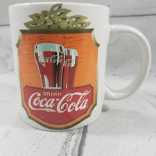 Vintage Coca Cola Mug 1996 Gibson Housewares Dinnerware Coffee Tea Coco Cup Used