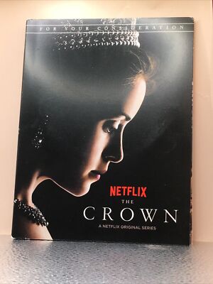 FYC The Crown Season 1 DVD Netflix For Your Consideration RARE
