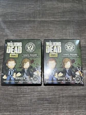 (2) THE WALKING DEAD BLIND BOX SERIES 4 RANDOM TOY FIGURES BASED ON AMC TV Seald