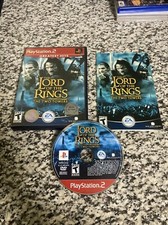 Lord of the Rings: The Two Towers (Sony PlayStation 2 PS2, 2002) Complete CIB
