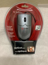 Labtec Optical 3 button Mouse USB PS/2 653916-1403 911530-0403 - NEW