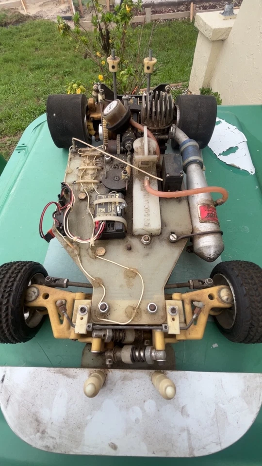 Vintage, used,Team associated RC 500 - Image 4 of 4