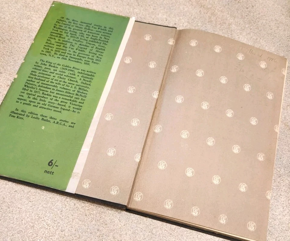 Rip Van Winkle Sleepy Hollow Hallow Irving King Of The Golden River Ruskin 1946 - Image 2 of 4