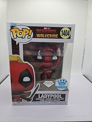 Funko Pop Ladypool Diamond Collection Exclusive 1404 - Figura De Vinilo Coleccionable
