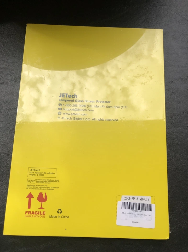 JETech Screen Protector for iPad Pro 9.7 Air Tempered Glass - Image 4 of 4