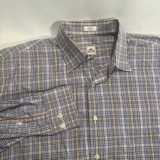 Peter Millar Men  s 100 Cotton Shirt  L  Multicolor