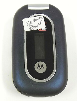 Motorola スマートフォン シルバー Motorola W series W315 - Blue and Silver ( Verizon ) Cellular Flip