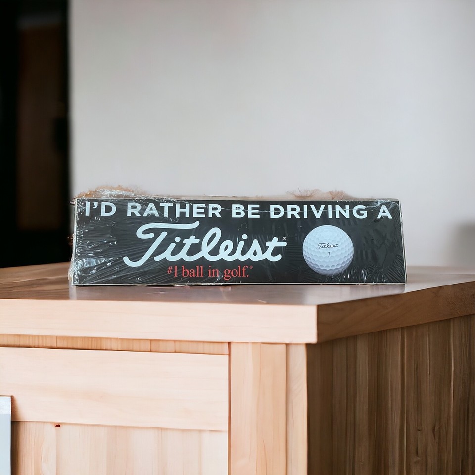 Package of 75 Titleist "I'd Rather Be Driving A Titleist" Stickers eBay