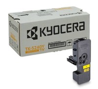 Original Kyocera Tk 5240 Y Toner Gelb TK-5240Y Ecosys M5526Cdn P5026Cdn KL3 A