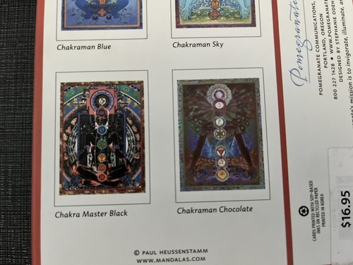 Paul Heussenstamm Chakra: 20 Notecards / 20 Envelopes (4 Designs - 5 Sets Each) - Picture 8 of 8