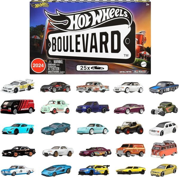 【送料無料】 Hot Wheels Boulevard 5台セット Hot Wheels Premium Boulevard Mix - Complete Set of 5