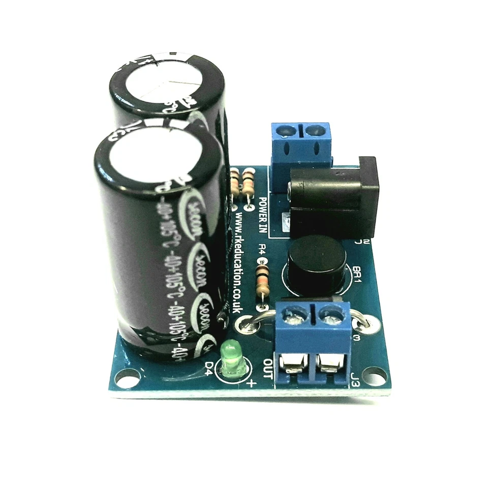 RKcdu1 2x 4700uF Capacitor Discharge Unit CDU Hornby Seep PECO Points Motor Kit - Image 3 of 4