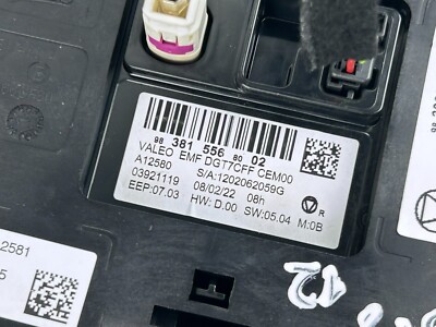 Citroen C3 MK3 Multifunction Display Screen Monitor Unit