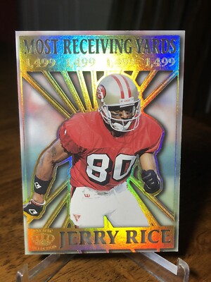 RARE Jerry Rice Pacific GOLD Refractor Football Card 49ers Super Bowl MVP | eBay RARE Jerry Rice Pacific GOLD Refractor Football Card 49ers Super Bowl MVP | eBay