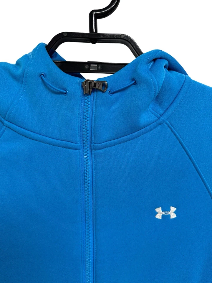 under armour Mujer Sudadera con Capucha Cremallera Completa Azul Talla SM/P Foto 2 de 4