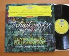 SLPM 138 657 ED1 Tchaikovsky Symphony 4 Mravinsky DG Tulip Red Stereo Alle EX
