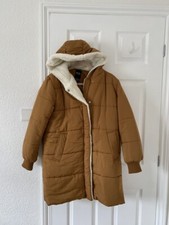 Me Jane Ladies Coat Brown Size 14