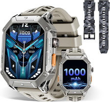 Smartwatch Hombre con Función de Teléfono Gimnasio Reloj Deportivo Reloj de Pulsera Watch Reloj