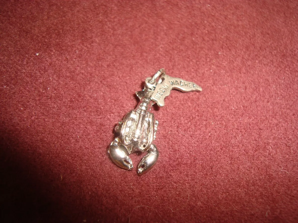 Silver outlet lobster charm