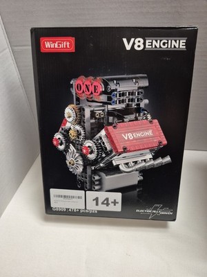 STEM Mini V8 Engine Kit with Battery & Motor