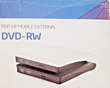 External CD DVD RW Drive USB 3.0 Disc Burner Writer For Laptop PC Mac Brand New