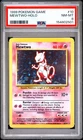 PSA 8 NEAR MINT-MINT Pokémon 1999 Base Set Unlimited #10 Mewtwo Holo Rare